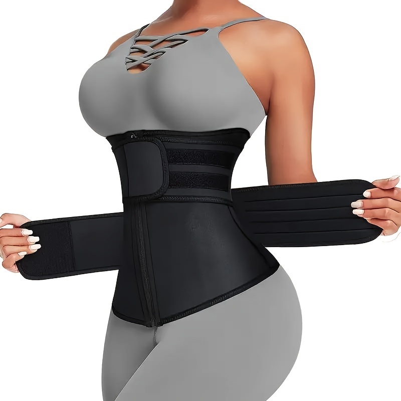 Sweat Waist Trainer Belt Neoprene - Dynamiczny damski pas wyszczuplający do talii