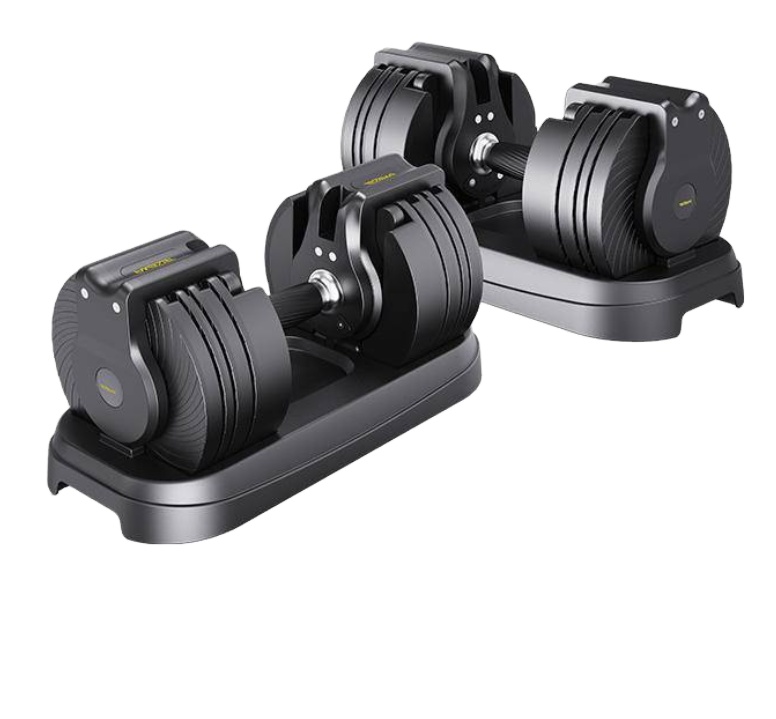Adjustable Dumbbell Pair 40Kg - Regulowany zestaw ciężkich hantli do ćwiczeń