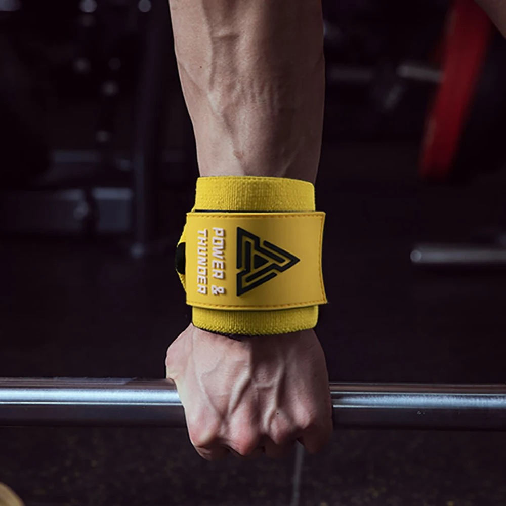 Wrist Wraps Weightlifting Support - Wytrzymałe opaski na nadgarstki do podnoszenia