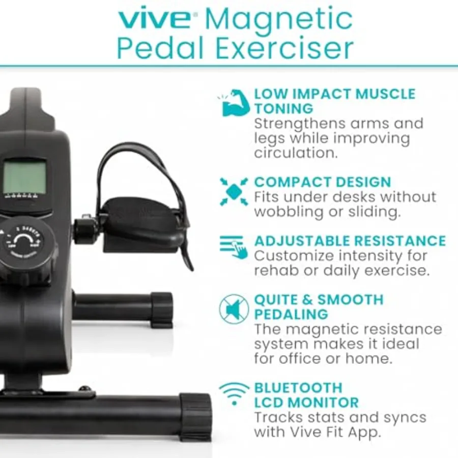 Rower do ćwiczeń na pedałach,  – Exercise Bike Magnetic Resistance recenzja i cena