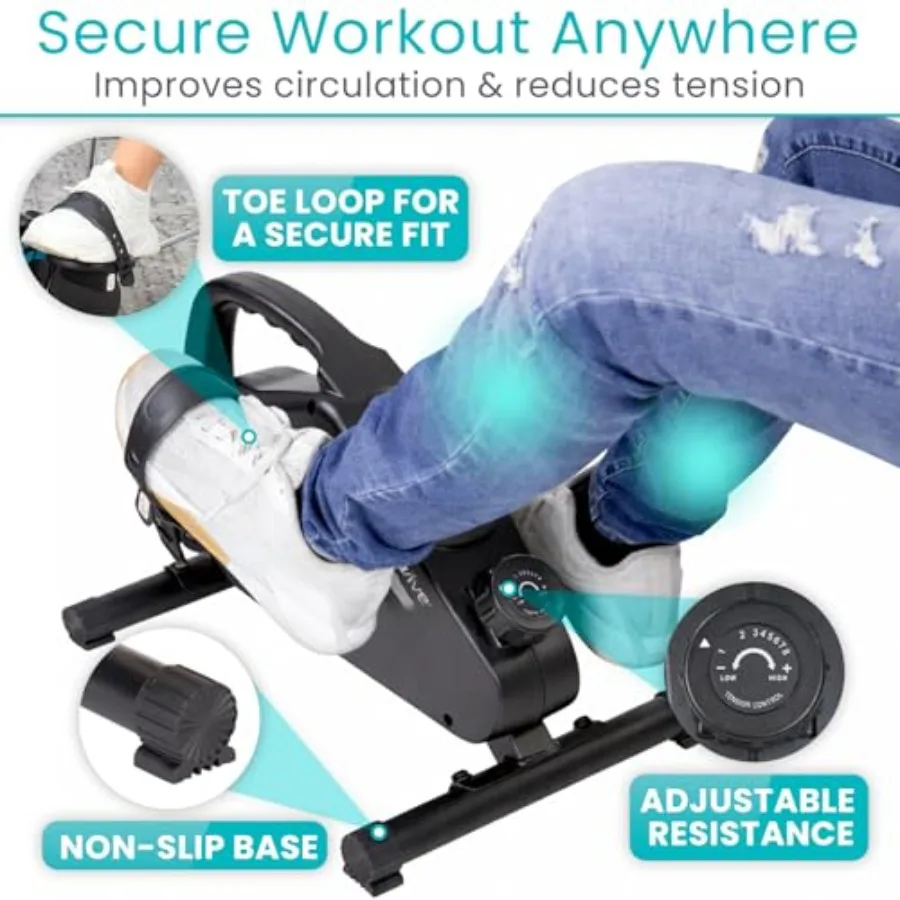 Rower do ćwiczeń na pedałach,  – Exercise Bike Magnetic Resistance recenzja i cena