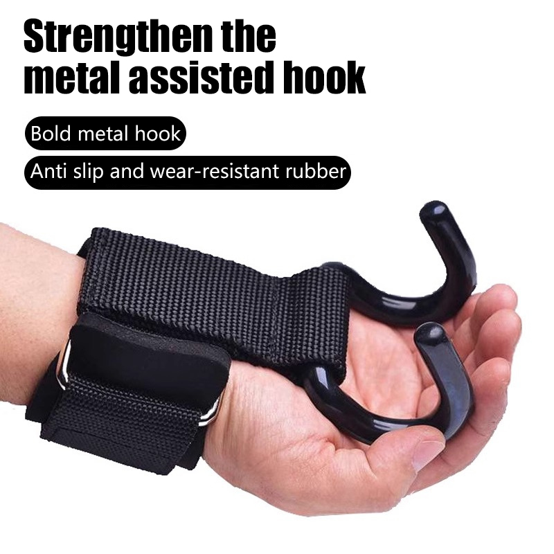 【F】2 sztuki – haki do podnosze – Wrist Wraps Weightlifting Support recenzja i cena