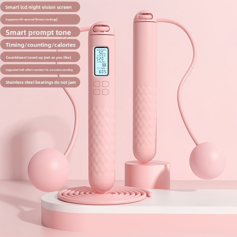 Praktyczna bezprzewodowa skaka – Smart Jump Rope Digital Counter recenzja i cena