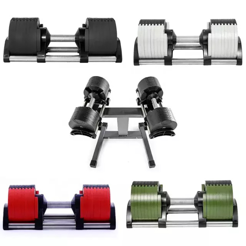 Zestaw hantli wolnych zaciskan – Adjustable Dumbbell Pair 40Kg recenzja i cena